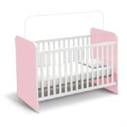 Ber�o Simples Inoc�ncia cor Branco e Rosa